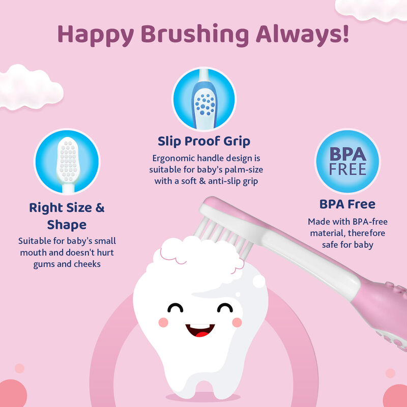 Tooth Set(Bruch+Paste) Pink  115