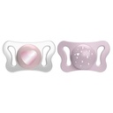 Soother  Ph Micro Girl Sil( 0-2M ) 2Pcs  1-40