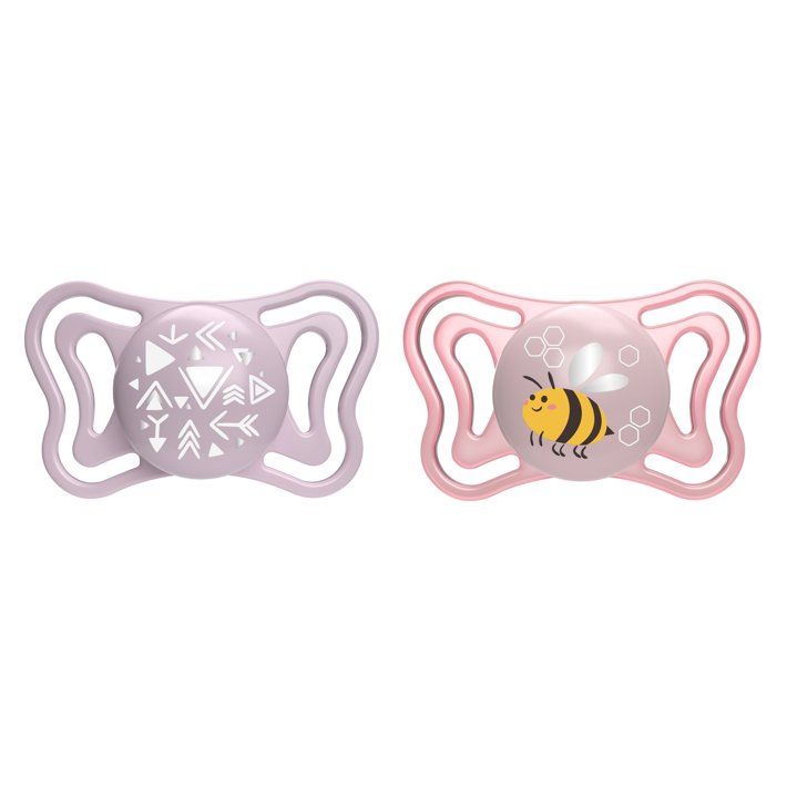 Soother Physio Light Gril Sil (2-6M) 2Pcs 1-50