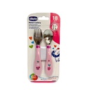 Spoon Metal Cutlery (+18M) Neutra Pink 1-71