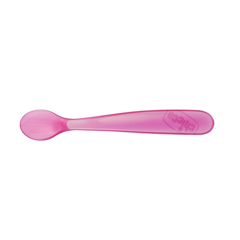 Spoon Soft Sil (+6M) Pink (2Pcs)  1-77