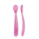 Spoon Soft Sil (+6M) Pink (2Pcs)  1-77