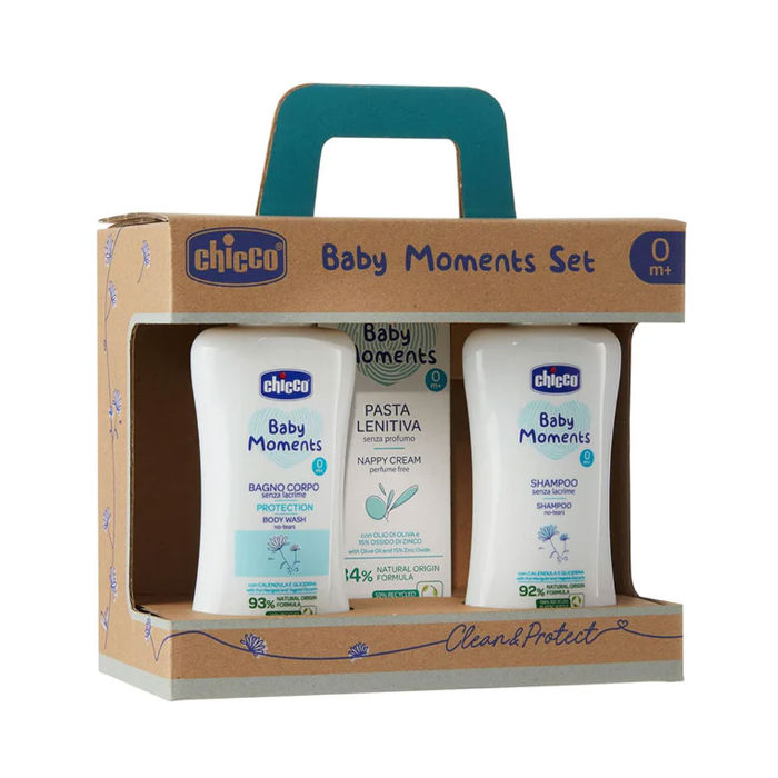 Bm. Set (Bathfoam + shamppo + nappy cream)  1-275