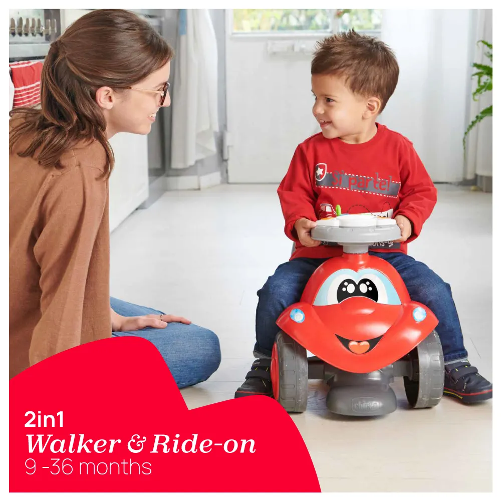 TOY BILLY WALK&RIDE RED 1-792 