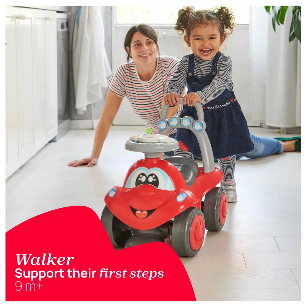 TOY BILLY WALK&RIDE RED 1-792 