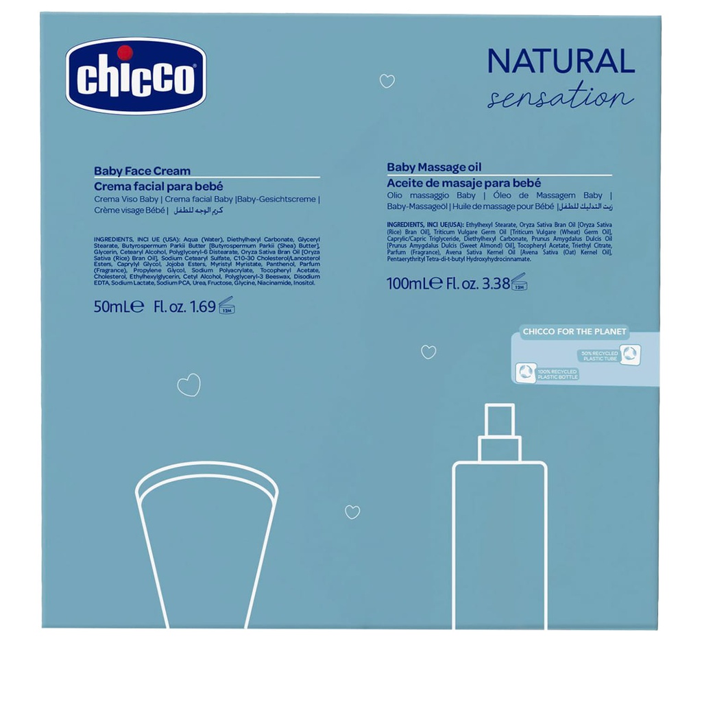  Sens.Set (Massage oil 100Ml+FaceCream 50Ml)  1-802 