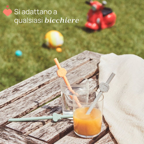 1-829 Silicon Straw +12 قصبة 