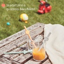 1-829 Silicon Straw +12 قصبة 