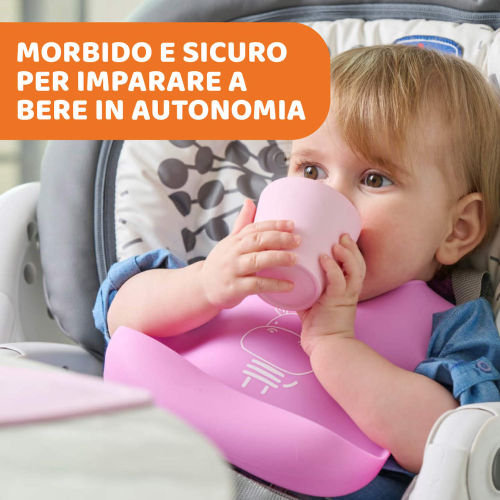 Silicon Cup Pink +12M 1-380