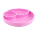 Silicone Divided plate pink 12M+ 1-374