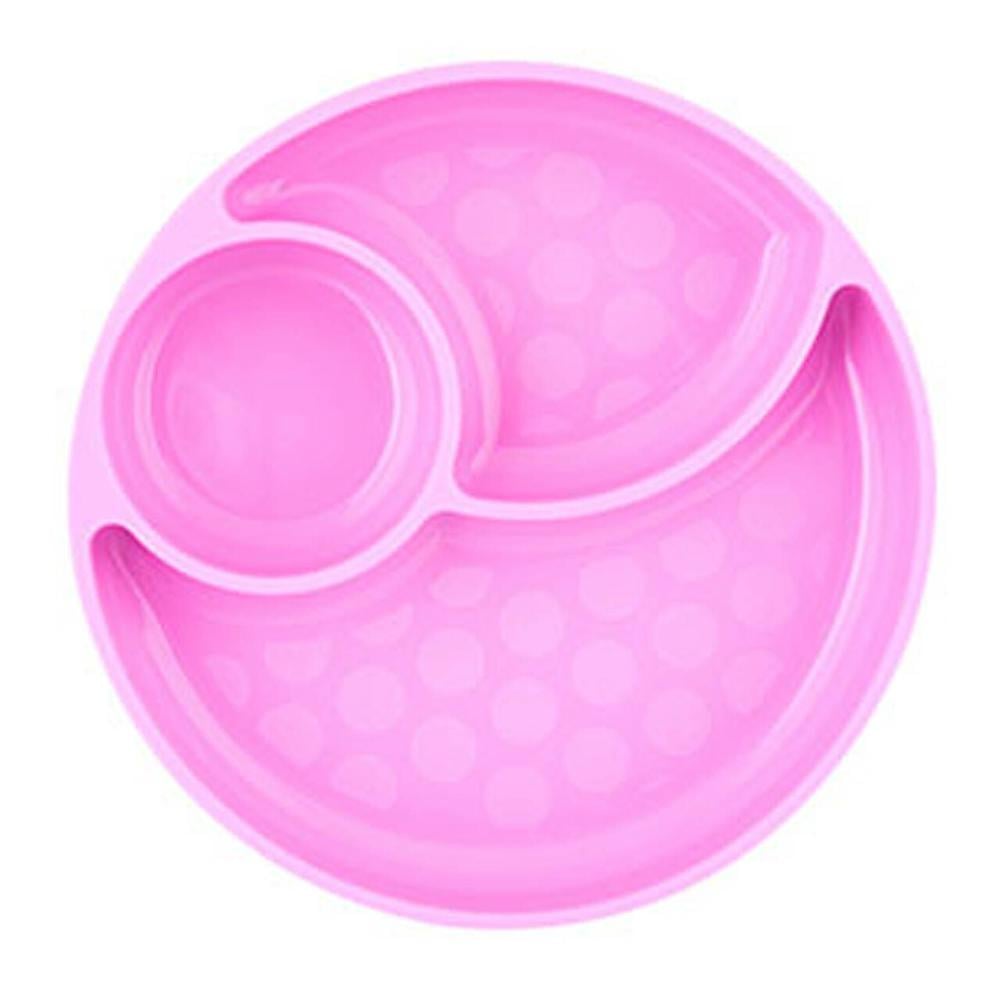 Silicone Divided plate pink 12M+ 1-374