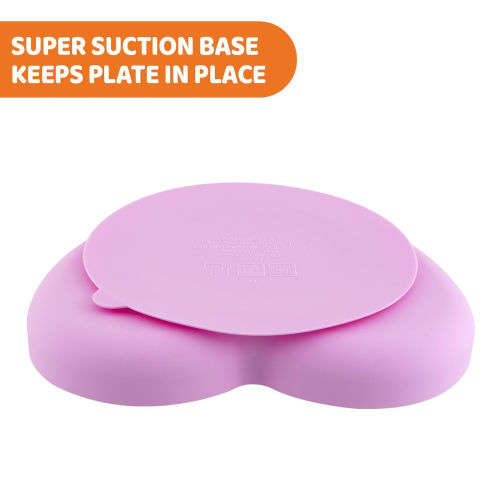 Silicone Heart plate pink 9M+ 1-372