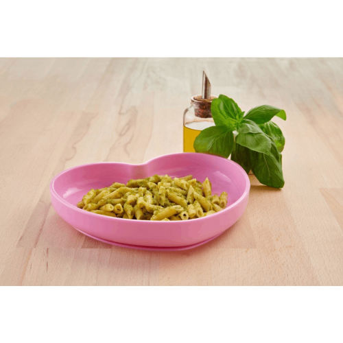 Silicone Heart plate pink 9M+ 1-372