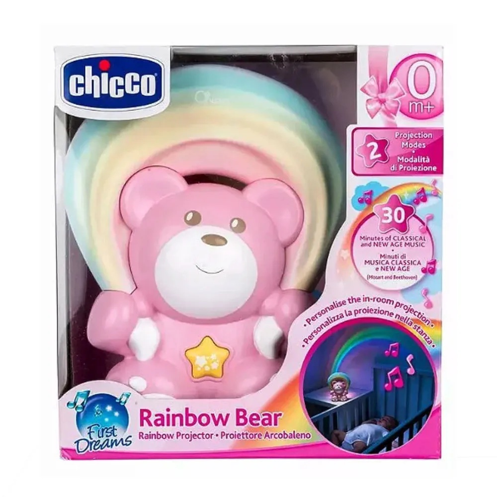 toy fd rainbow bear pink 1-730 