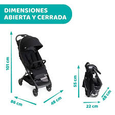 Stroller chicco We Black  2-25  