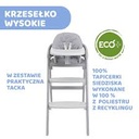 Home High Chair (Crescendo up) Grey 