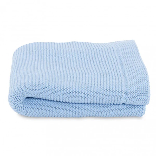   Accessories Triocot Blanket Blue
