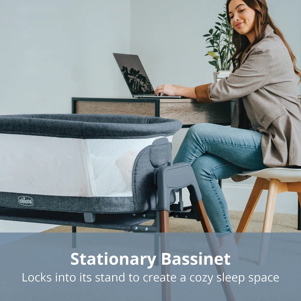 Bed Lullagude Bassinet Luna Usa 2-296 