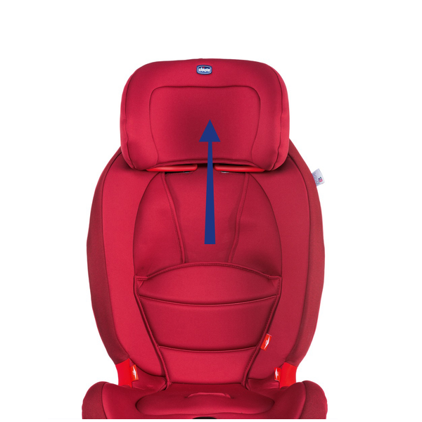 CarSeat Gro-up 123 (9-36) kg Red 2-167 