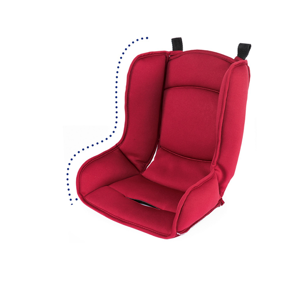 CarSeat Gro-up 123 (9-36) kg Red 2-167 