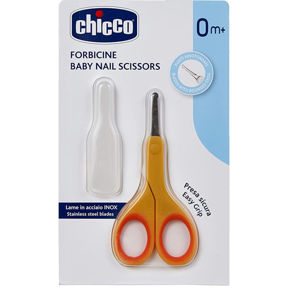Baby Nail Scissors Orange 1-88