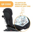 CarSeat Unico Plus Black 2-86   