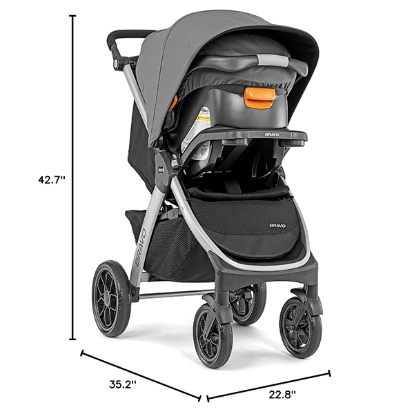 Stroller + CarSeat  BRAVO 3IN1 2-188