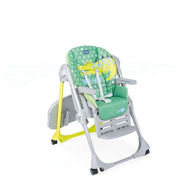 Home High Chair (Polly Easy) Crocodile 2-40    