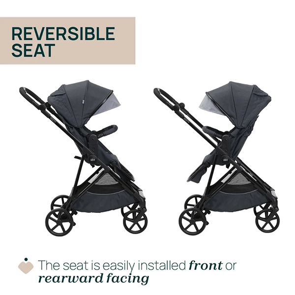 Stroller Seety Boston Grey 2-2 