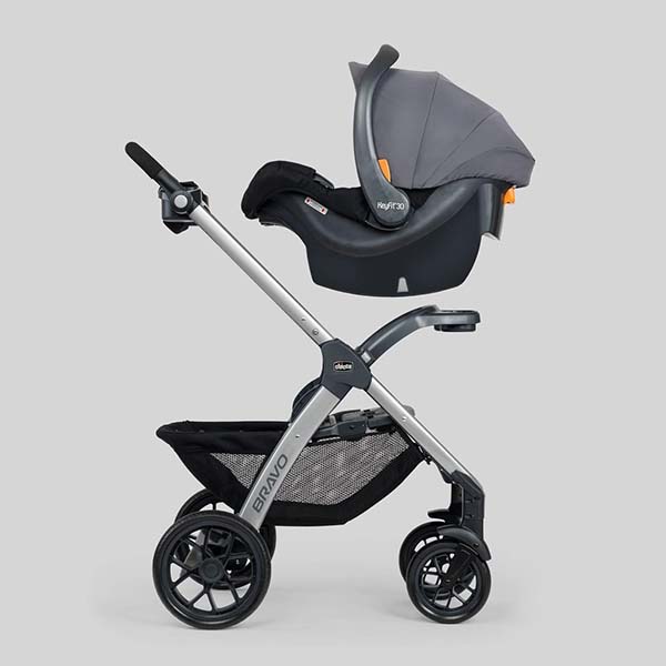Stroller + Car Seat Bravo set Black 