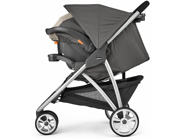 Stroller + Car Seat Viaro system Black 2-33 