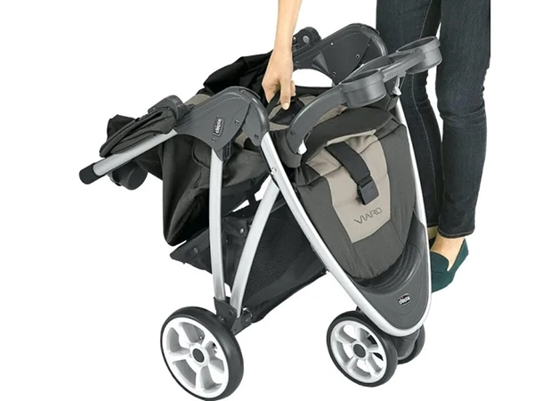 Stroller + Car Seat Viaro system Black 2-33 