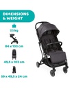 Stroller Trolleyme stone Black 2-18 