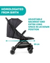 Stroller Trolleyme stone Black 2-18 