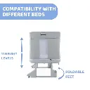 Bed (Next2Me Forever) ash Grey 2-99 