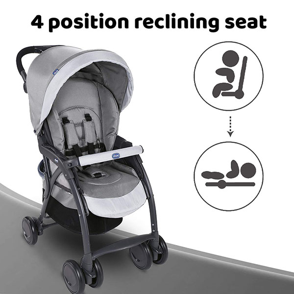 Stroller Simplicity plus top Gray 2-6  