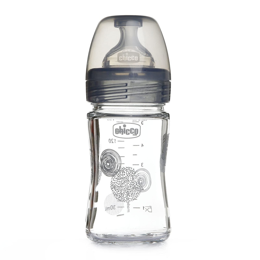 Bottle Glass 150ml (WB) Silver 27