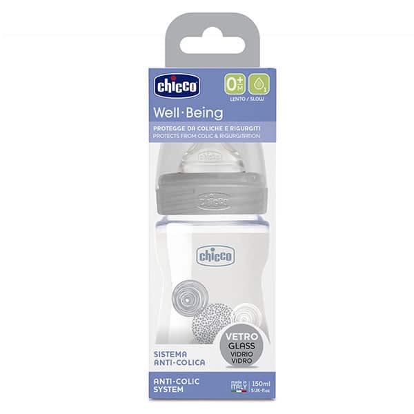 Bottle Glass 150ml (WB) Silver 27