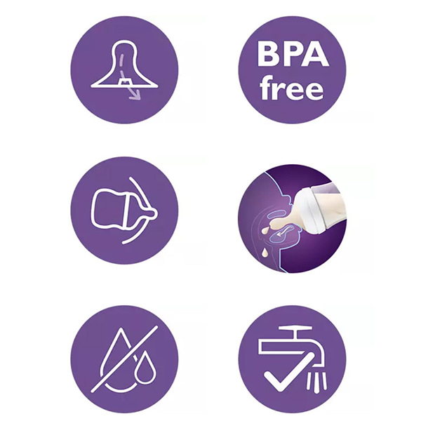 حلمة نجرل مزدوج+1  /3 قطرات (الشكل الجديد)