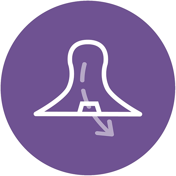 حلمة نجرل مزدوج +3 /4 قطرات (الشكل الجديد)