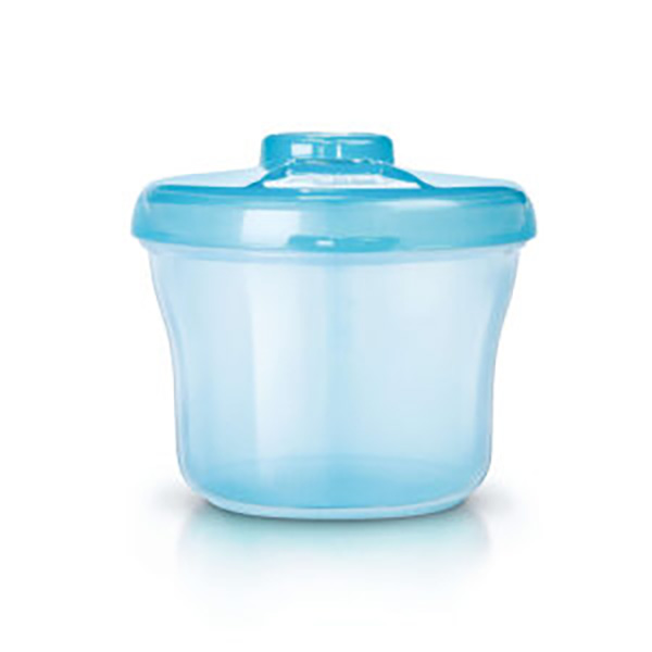 حافظة حليب ازرق