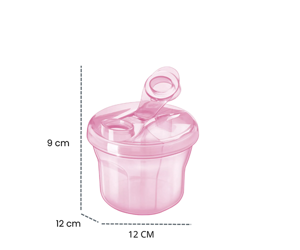 حافظة حليب وردي