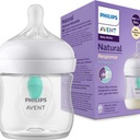 Natural 125ml White Anti-Colic Feeding Bottle (New Shape)