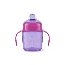 Avent cup with purple spout