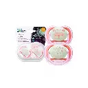 Soother 6-18m Star/Bear Design, Pink