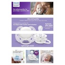 Soother 0-6 pink and purple