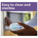 Soother 0-6 pink and purple