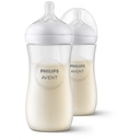 Natural Double Feeding Bottle 330ml  (New Shape)