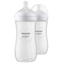 Natural Double Feeding Bottle 330ml  (New Shape)
