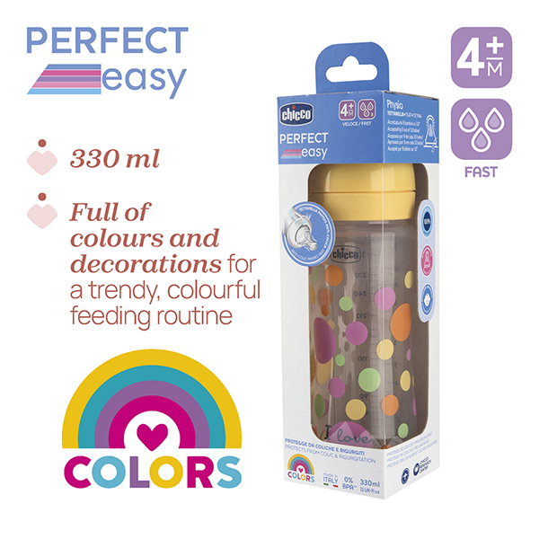 Bottle PP 330ML (Easy Perfect) Girl 1-3